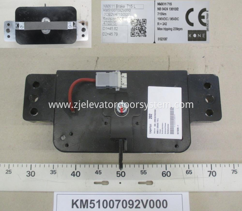 Brake Assembly for KONE NMX11 Gearless Machine